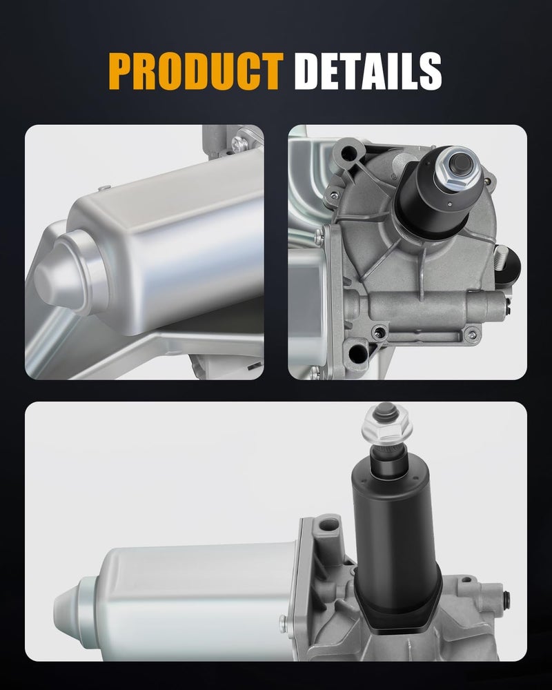 ROADFAR Windshield Wiper Motor Replacement fit for 1997-2002 For Ford Trucks,1998-2002 For Lincoln Trucks,2001-1998 For Mercury Trucks,40-2030,618-00793,54902212 - Image 4